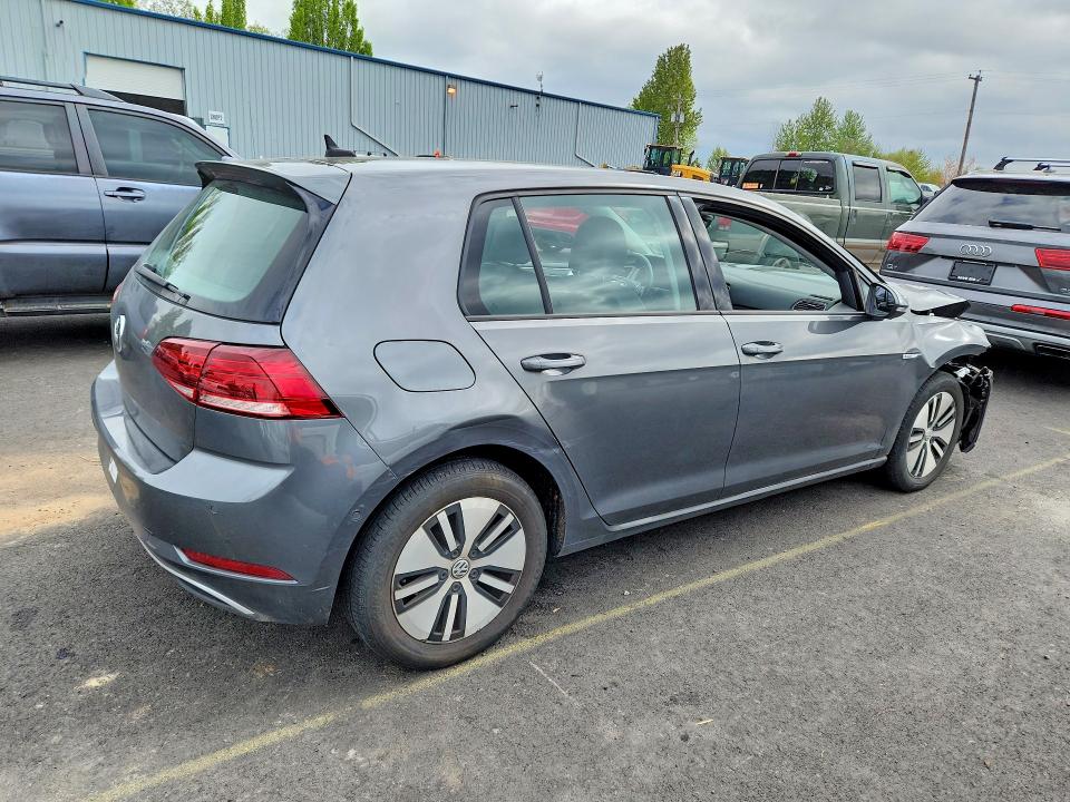2019 Volkswagen Golf VIN WVWPR7AU0KW909175 COPART salvage auction — FRONT END, Or - Salvage Title Certificate, sold $4,200 on 2026-07-22 (photo 3)