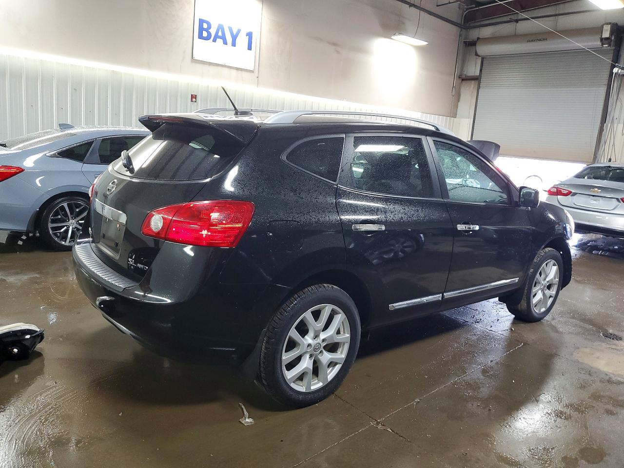 2013 Nissan Rogue Sport VIN JN8AS5MV3DW129553 COPART salvage auction — Front End, IL - SALVAGE CERTIFICATE, sold $1,050 on 2026-06-30 (photo 3)