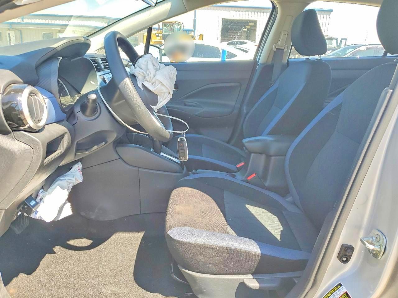2025 Nissan Versa VIN 3N1CN8EV9SL870260 COPART salvage auction — Front End, KY - CERT OF TITLE-SALVAGE, sold $950 on 2026-07-09 (photo 7)