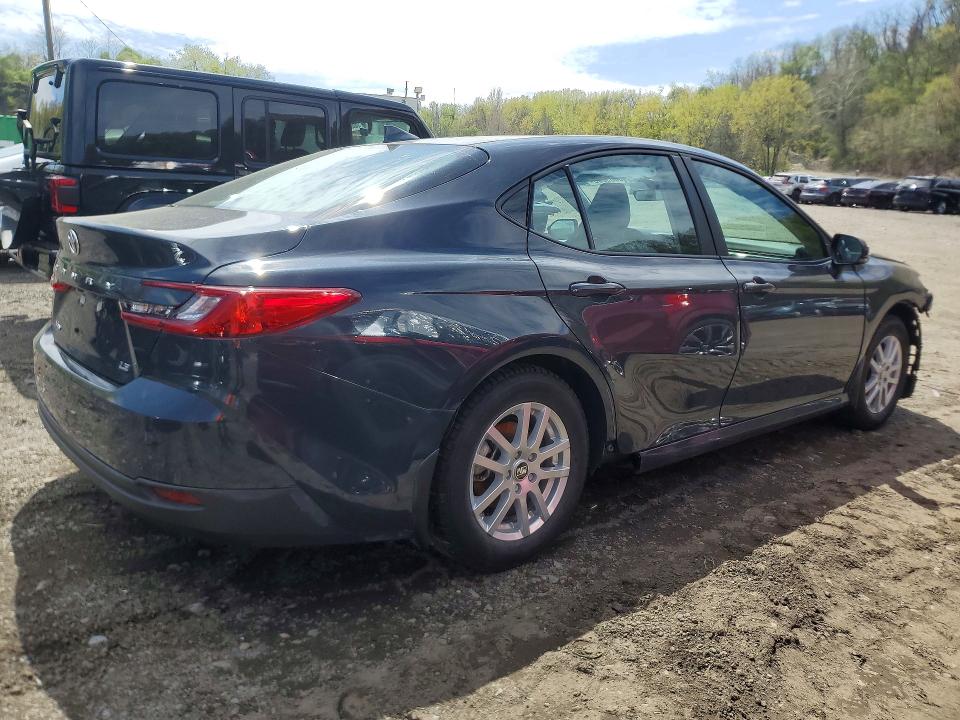 2025 Toyota Camry hybrid VIN 4T1DAACK8SU631149 COPART salvage auction — FRONT END, PA - CERTIFICATE OF SALVAGE, sold $5,300 on 2026-07-28 (photo 3)