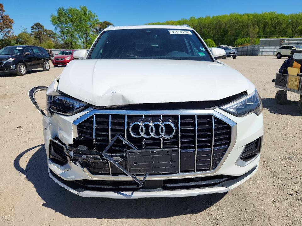 2021 Audi VIN WA1AUCF32M1090418 COPART salvage auction — FRONT END, Va - Cert Of Title - Salvage, sold $5,200 on 2026-07-28 (photo 5)