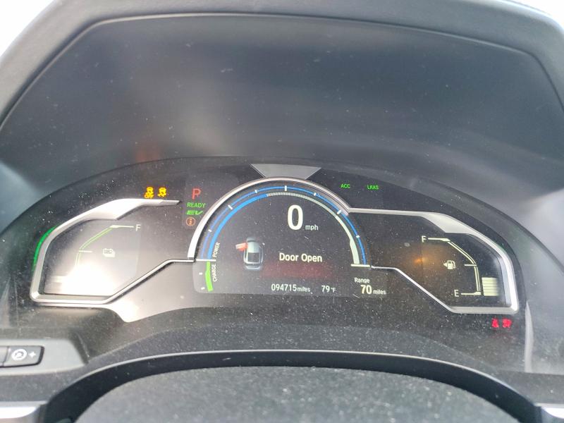 2018 Honda Clarity VIN JHMZC5F18JC015260 COPART salvage auction — FRONT END, CA, sold $4,400 on 2026-07-14 (photo 9)