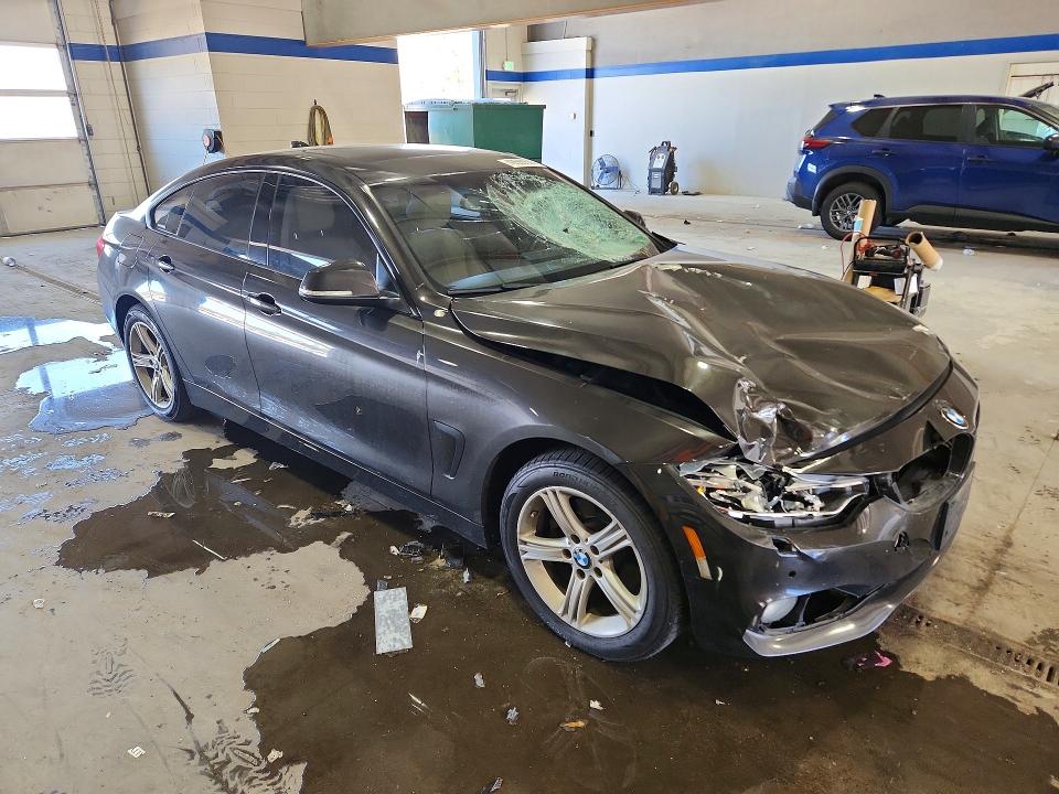 2015 BMW 4er VIN WBA4C9C54FD331425 COPART salvage auction — FRONT END, Salvage Title, sold $650 on 2026-08-07 (photo 4)