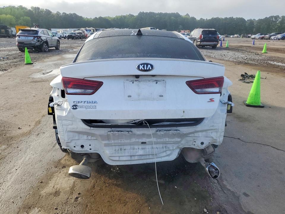 2020 Kia Optima VIN 5XXGT4L36LG404376 COPART salvage auction — REAR END, Ms - Cert Of Title-Salvaged, sold $2,200 on 2026-07-06 (photo 6)