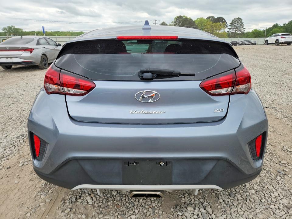 2019 Hyundai Veloster VIN KMHTG6AF6KU017374 COPART salvage auction — FRONT END, Ar - Cert Of Title-Salvage, sold $4,200 on 2026-07-06 (photo 6)
