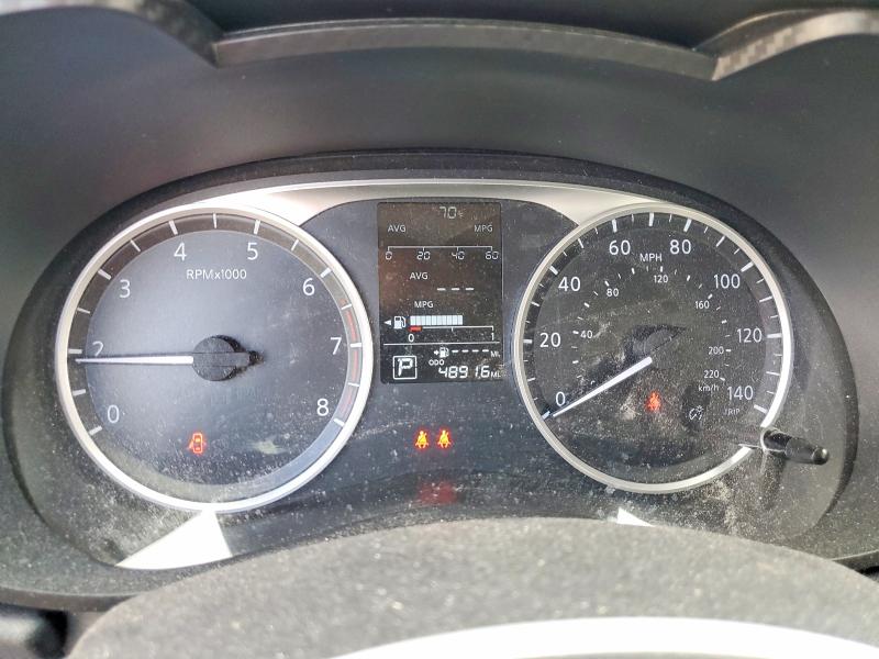 2024 Nissan Versa VIN 3N1CN8DV3RL819929 COPART salvage auction — FRONT END, Md - Cert Of Salvage > 75% Damage, sold $3,800 on 2026-07-09 (photo 9)