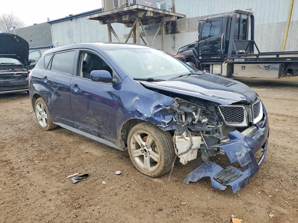 2009 Pontiac Vibe VIN 5Y2SP67039Z466835 COPART salvage auction — FRONT END, Mi - Certificate Of Title, sold $500 on 2026-07-08 (photo 4)
