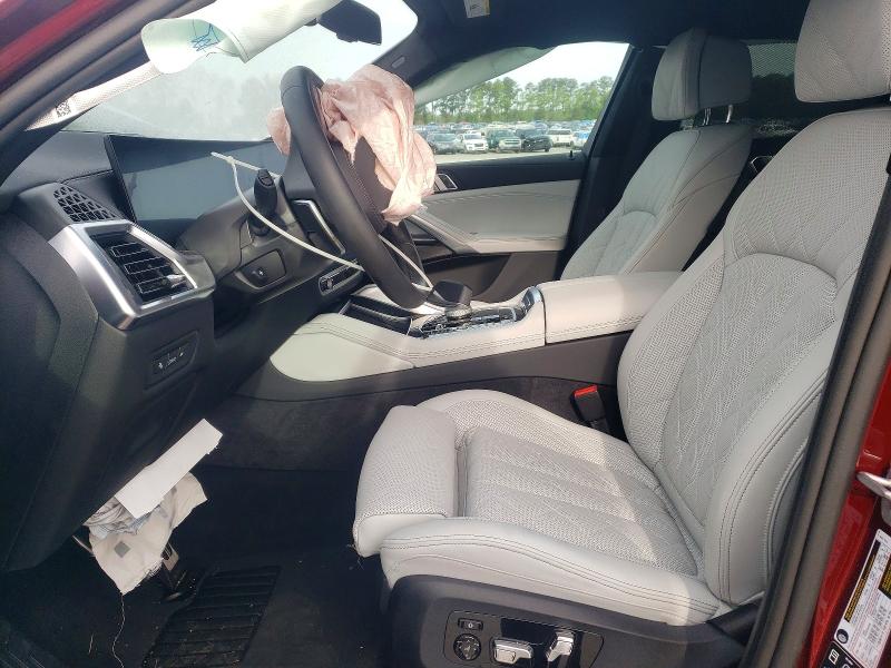 2026 BMW X6 VIN 5UX33EX08T9056189 COPART salvage auction — FRONT END, Nc - Salvage Certificate Of Title, sold $17,000 on 2026-07-23 (photo 7)