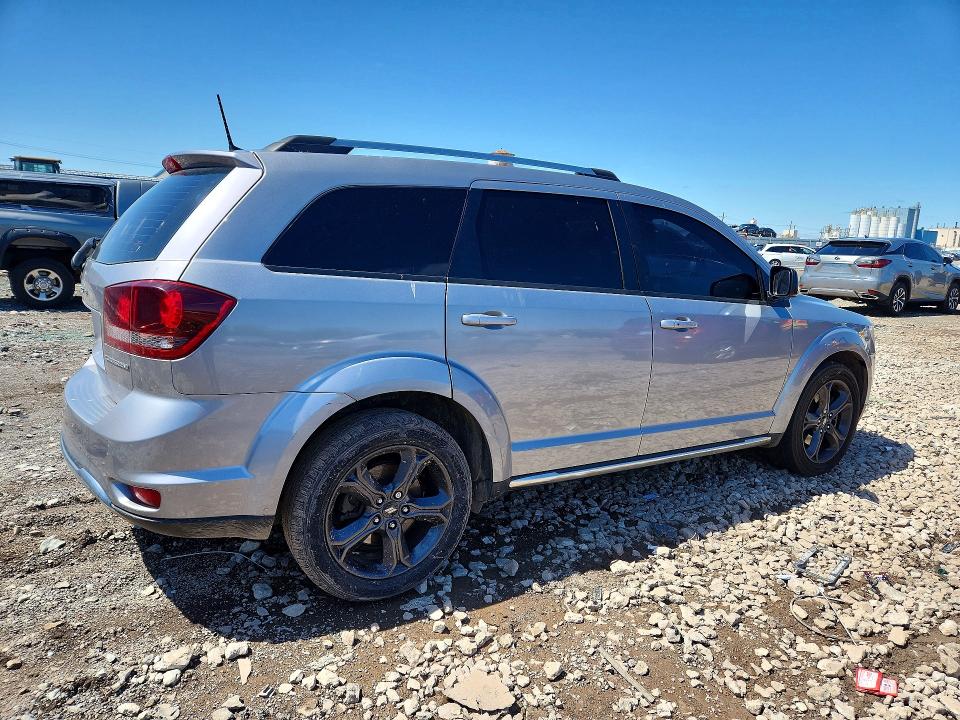2018 Dodge Journey VIN 3C4PDCGG2JT448784 COPART salvage auction — HAIL, Il - Salvage Certificate, sold $1,450 on 2026-07-03 (photo 3)