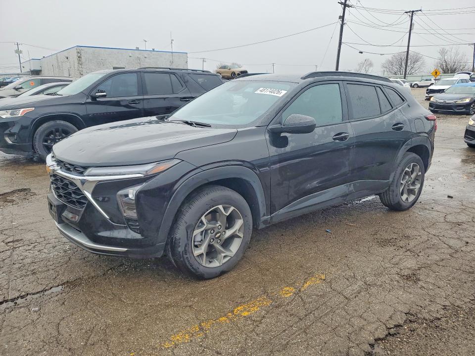 2025 Chevrolet Trax VIN KL77LHEP7SC296014 COPART salvage auction — HAIL, Il - Salvage Certificate, sold $10,000 on 2026-07-03 (photo 1)