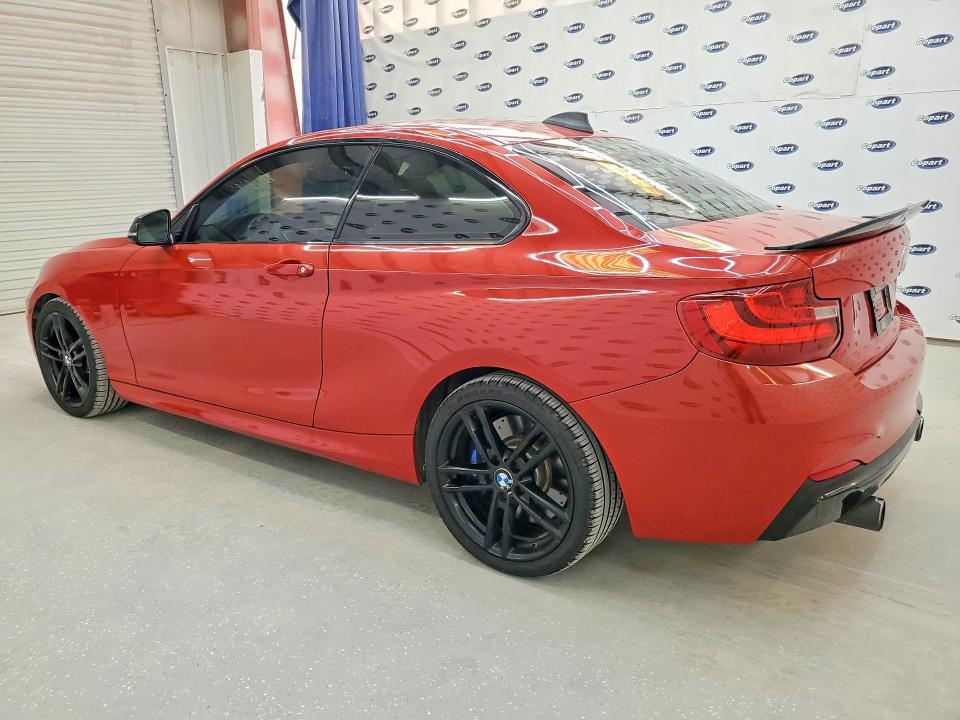2017 BMW M2 VIN WBA2G1C52HV638893 COPART salvage auction — WATER/FLOOD, Tx - Salvage Title-Flood Damage, sold $13,000 on 2026-07-02 (photo 2)