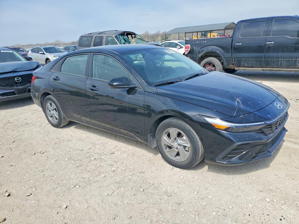 2024 Hyundai Elantra VIN KMHLL4DG2RU743294 COPART salvage auction — HAIL, Ks - Cert Of Title-Salvage, sold $100 on 2026-07-21 (photo 4)