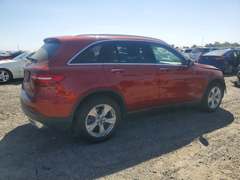 2018 Mercedes-benz Glc VIN WDC0G4KB0JV047724 COPART salvage auction — FRONT END, CA - SALVAGE CERTIFICATE, sold $3,350 on 2026-07-07 (photo 3)