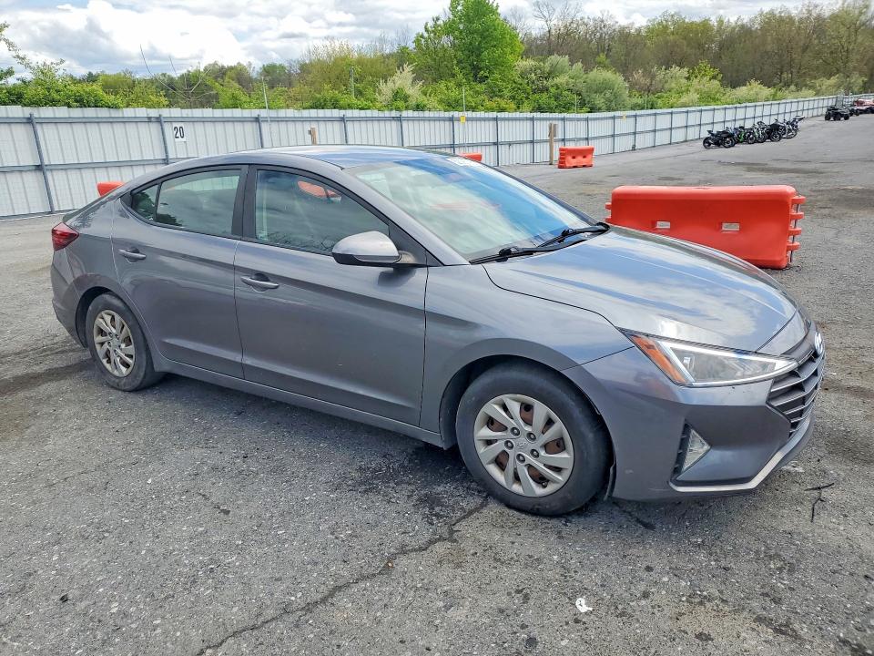 2019 Hyundai Elantra VIN 5NPD74LF9KH466987 COPART salvage auction — REAR END, Pa - Cert Of Title (P), sold $3,100 on 2026-07-09 (photo 4)