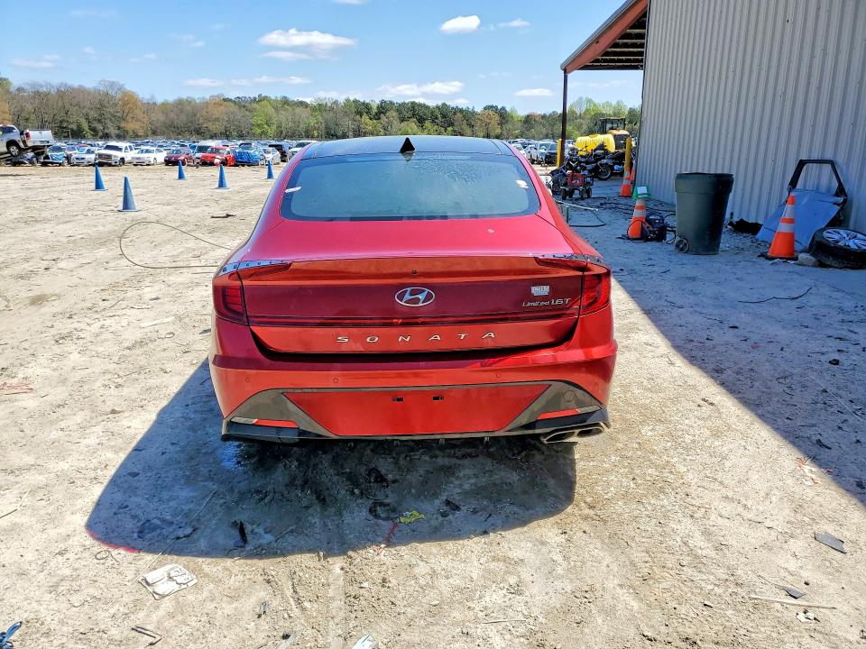 2023 Hyundai Sonata VIN KMHL34J25PA284477 COPART salvage auction — INTERIOR BURN, De - Salvage Certificate, sold $275 on 2026-07-21 (photo 6)