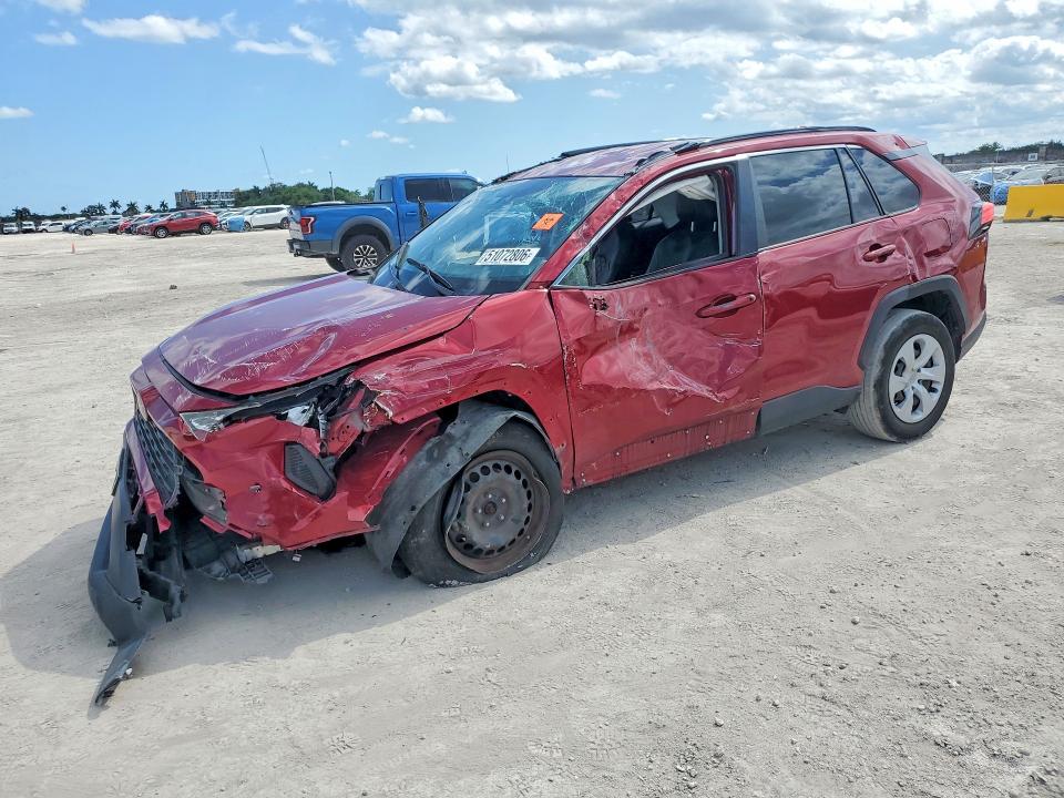 2019 Toyota VIN JTMH1RFV1KJ009634 COPART salvage auction — ROLLOVER, Fl - Cert Of Title Slvg Rebuildable, sold $1,700 on 2026-07-20 (photo 1)