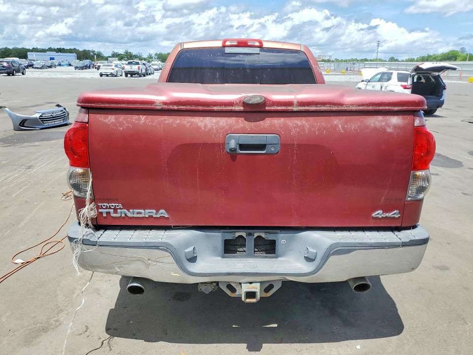 2007 Toyota Tundra VIN 5TBBV54167S462833 COPART salvage auction — Burn Interior, FL - CERT OF TITLE SLVG REBUILDABLE, sold $3,650 on 2026-07-20 (photo 6)