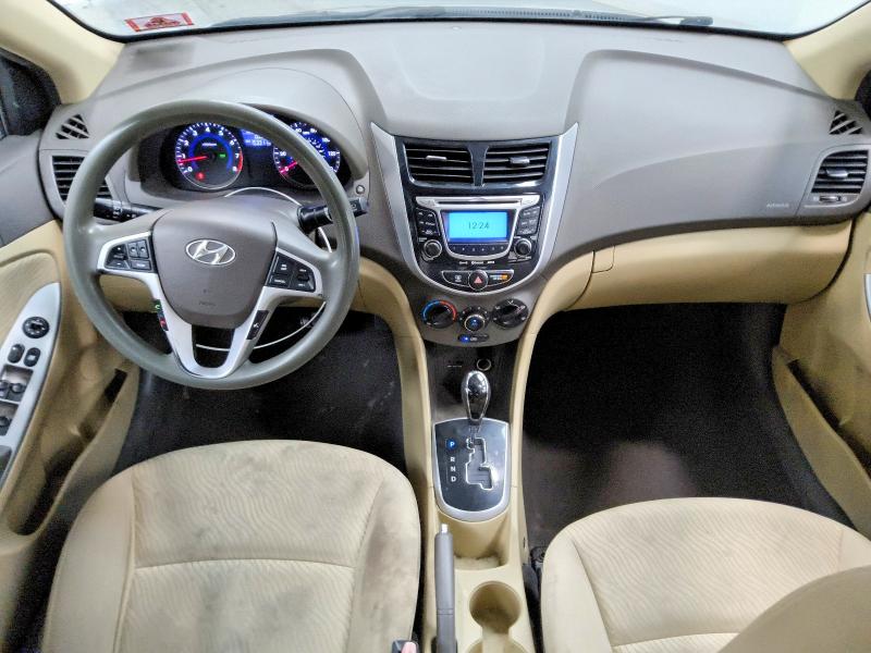2012 Hyundai Accent VIN KMHCU4AE3CU084505 COPART salvage auction — FRONT END, Nj - Certificate Of Title, sold $475 on 2026-07-14 (photo 8)