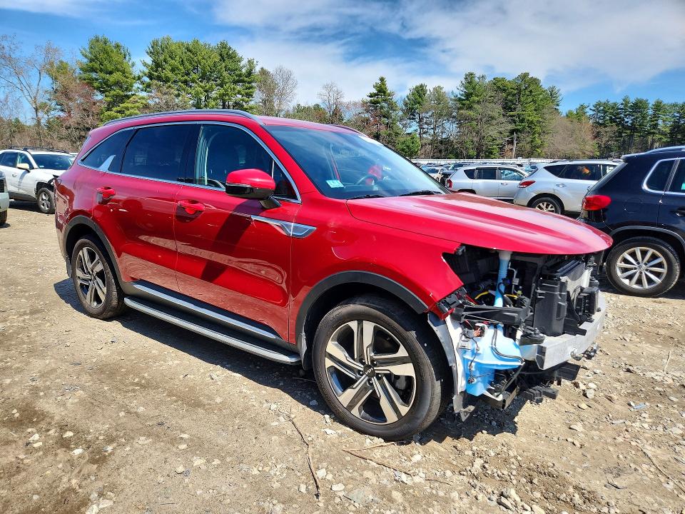 2023 Kia Sorento VIN KNDRHDLGXP5170086 COPART salvage auction — FRONT END, Ma - Cert Of Title-Salvage, sold $12,500 on 2026-07-27 (photo 4)