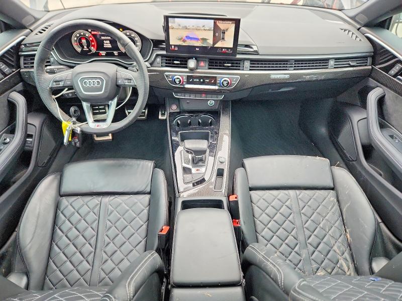2024 Audi S5 VIN WAUC4CF51RA104653 COPART salvage auction — SIDE, TX - CERTIFICATE OF TITLE, sold $4,600 on 2026-07-30 (photo 8)