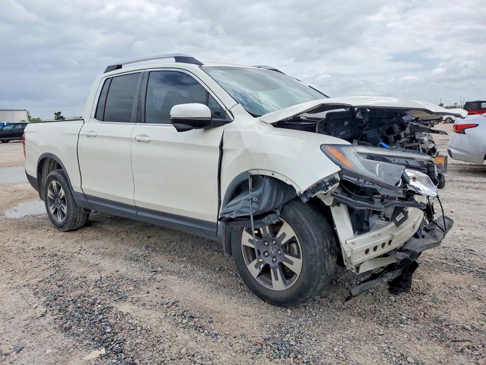 2017 Honda Ridgeline VIN 5FPYK3F62HB015517 COPART salvage auction — FRONT END, Tx - Certificate Of Title, sold $6,600 on 2026-07-09 (photo 4)