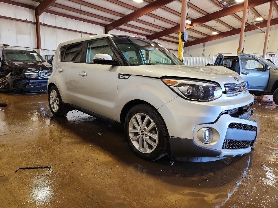 2017 Kia Soul VIN KNDJP3A5XH7430035 COPART salvage auction — FRONT END, Pa - Certificate Of Salvage, sold $1,800 on 2026-07-10 (photo 4)