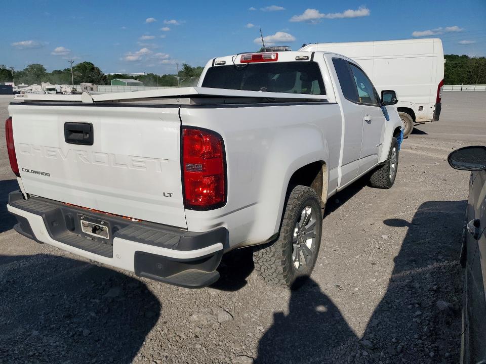 2022 Chevrolet Colorado VIN 1GCHSCEA7N1192521 COPART salvage auction — FRONT END, Tx - Salvage Vehicle Title, sold $3,550 on 2026-07-02 (photo 3)