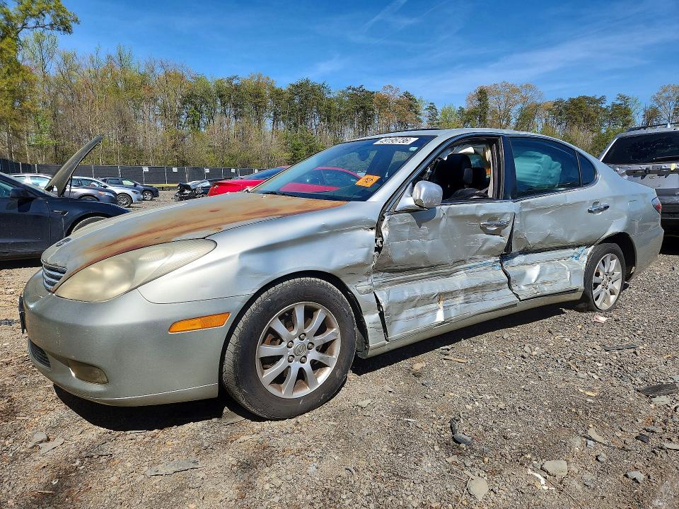 2004 Lexus ES VIN JTHBA30GX45043787 COPART salvage auction — SIDE, Md - Cert Of Salvage > 75% Damage, sold $475 on 2026-07-24 (photo 1)