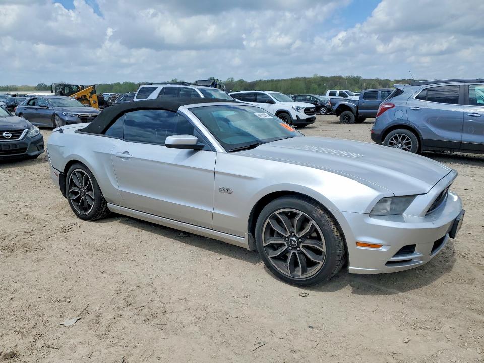 2014 Ford Mustang VIN 1ZVBP8FFXE5249962 COPART salvage auction — REAR END, Ks - Cert Of Title-Salvage, sold $2,100 on 2026-07-02 (photo 4)