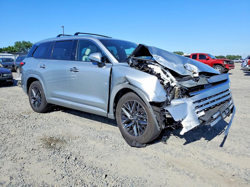 2024 Lexus Tx VIN 5TDAAAB6XRS000817 COPART salvage auction — FRONT END, CA - SALVAGE CERTIFICATE, sold $19,100 on 2026-07-02 (photo 4)