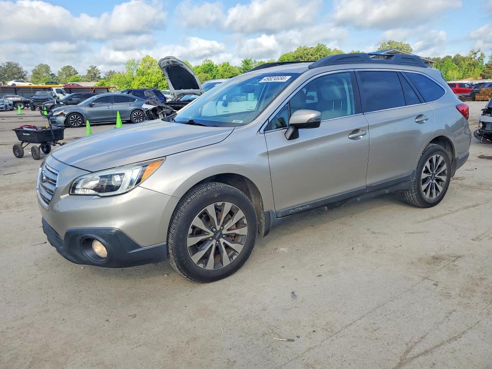 2015 Subaru Outback VIN 4S4BSBNC8F3280996 COPART salvage auction — REAR END, Ms - Cert Of Title-Salvaged, sold $1,900 on 2026-07-10 (photo 1)