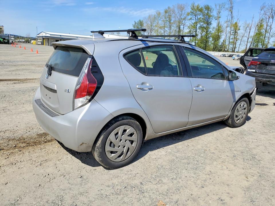 2016 Toyota Prius VIN JTDKDTB30G1119869 COPART salvage auction — FRONT END, Wa - Bill Of Sale, sold $1,750 on 2026-07-06 (photo 3)