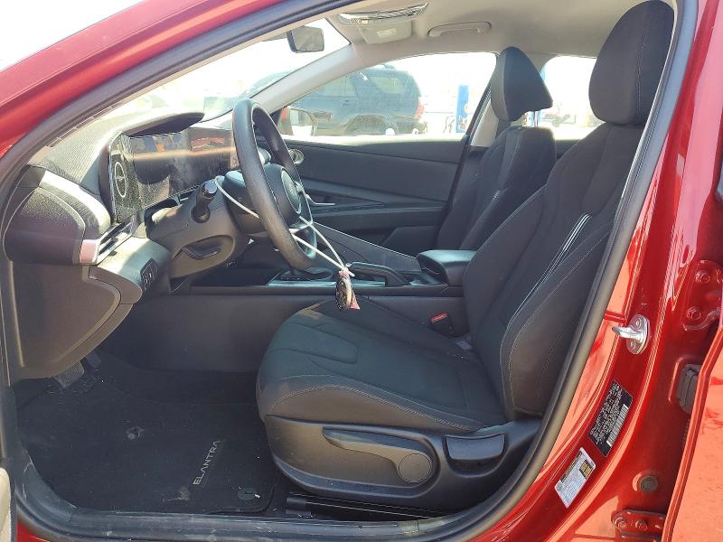 2024 Hyundai Elantra VIN KMHLM4DG3RU675228 COPART salvage auction — FRONT END, Va - Cert Of Title - Salvage, sold $4,700 on 2026-07-08 (photo 7)