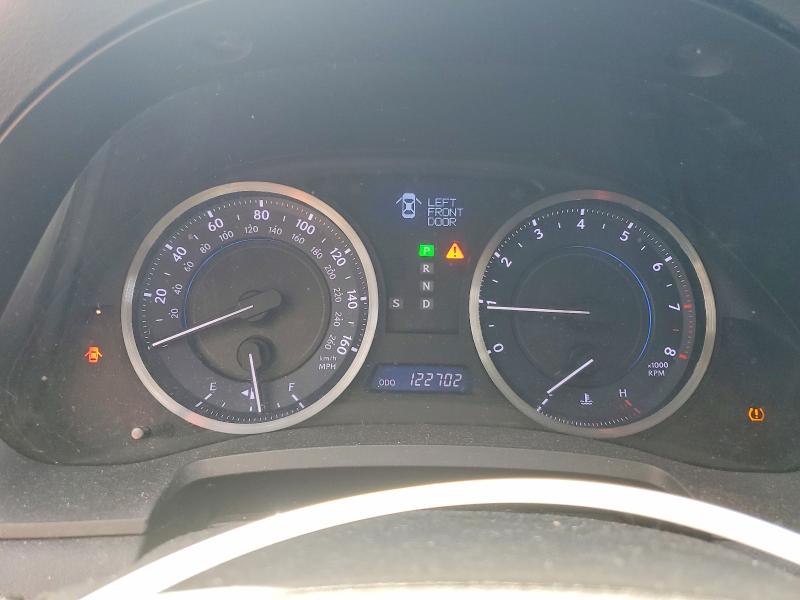 2012 Lexus VIN JTHCF5C25C5056883 COPART salvage auction — FRONT END, Salvage Title, sold $525 on 2026-07-09 (photo 9)