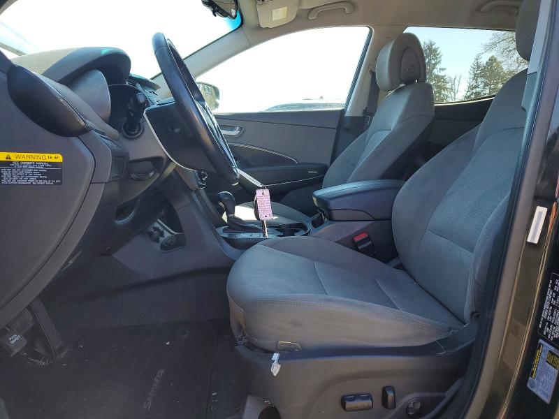 2014 Hyundai Santa fe VIN 5XYZU3LBXEG178087 COPART salvage auction — SIDE, WA - BILL OF SALE, sold $1,400 on 2026-07-18 (photo 7)