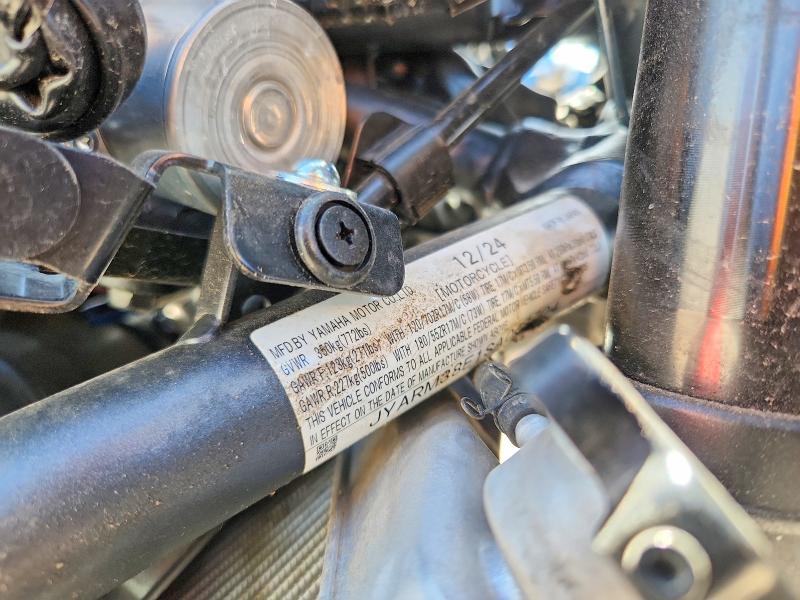 2025 Yamaha Yzf VIN JYARM38E1SA017704 COPART salvage auction — FRONT END, Nm - Cert Of Title-Salvage, sold $325 on 2026-07-30 (photo 8)