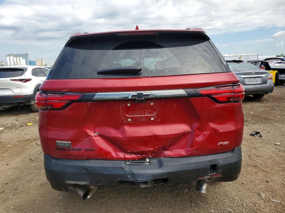 2023 Chevrolet Traverse VIN 1GNEVJKW0PJ256990 COPART salvage auction — FRONT END, Il - Salvage Certificate, sold $12,400 on 2026-07-03 (photo 6)