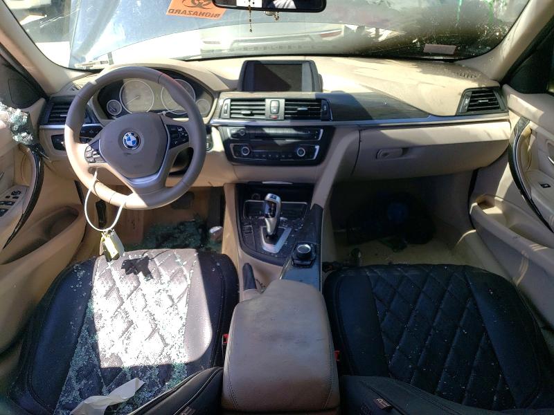 2013 BMW 3 series VIN WBA3C1G59DNN93309 COPART salvage auction — BURN, Ma - Cert Of Title-Reconstrctd Coll, sold $400 on 2026-07-08 (photo 8)