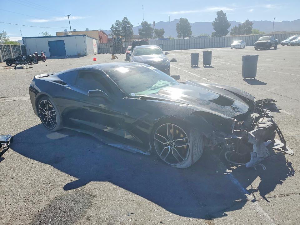 2015 Chevrolet Corvette VIN 1G1YM2D72F5115875 COPART salvage auction — FRONT END, Tx - Salvage Vehicle Title, sold $200 on 2026-07-02 (photo 4)