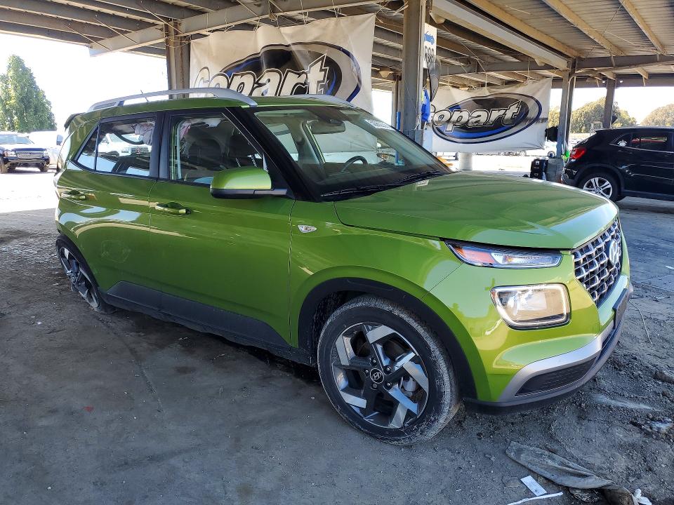 2023 Hyundai Venue VIN KMHRC8A36PU266160 COPART salvage auction — REAR END, Ca - Salvage Certificate, sold $1,600 on 2026-07-21 (photo 4)