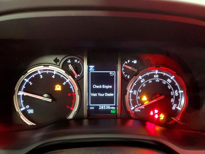 2024 Toyota 4runner VIN JTERU5JR6R6257790 COPART salvage auction — FRONT END, Ia - Cert Of Title-Salvage Title, sold $23,000 on 2026-07-09 (photo 9)