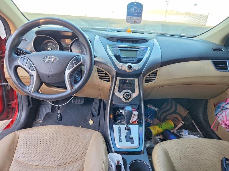 2011 Hyundai Elantra VIN KMHDH4AE0BU090916 COPART salvage auction — FRONT END, Nv - Salvage Title, sold $950 on 2026-07-02 (photo 8)