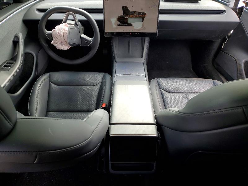 2025 Tesla Model 3 VIN 5YJ3E1EA8SF082991 COPART salvage auction — FRONT END, Salvage Title, sold $4,600 on 2026-07-22 (photo 8)