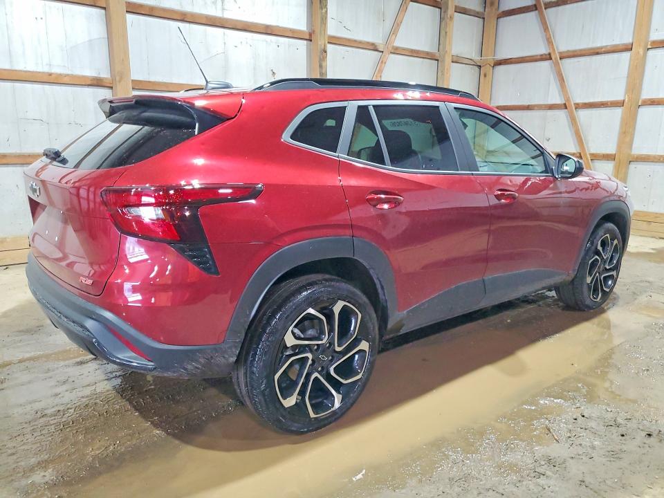 2024 Chevrolet Trax VIN KL77LJE22RC180161 COPART salvage auction — HAIL, Oh - Cert Of Title-Salvage, sold $9,400 on 2026-07-02 (photo 3)