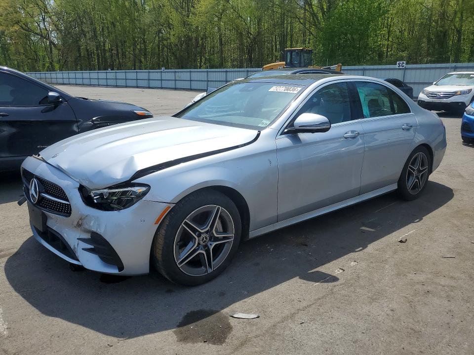 2021 Mercedes-benz E-klasse VIN W1KZF5KB1MA879421 COPART salvage auction — FRONT END, Nj - Cert Of Title-Salvage, sold $19,100 on 2026-07-21 (photo 1)