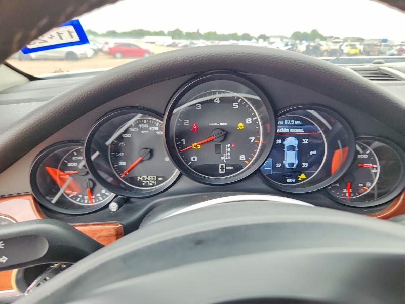 2011 Porsche Panamera VIN WP0AA2A74BL011156 COPART salvage auction — DAMAGE HISTORY, Tx - Cert Of Title-Rebuilt Salvage, sold $5,000 on 2026-07-27 (photo 9)
