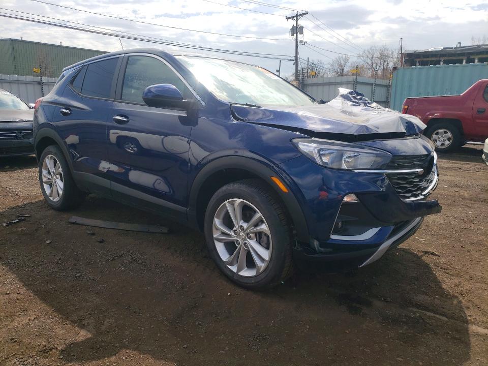 2023 Buick Encore gx VIN KL4MMBS24PB127701 COPART salvage auction — FRONT END, Nh - Cert Of Title-Salvage, sold $3,600 on 2026-07-07 (photo 4)