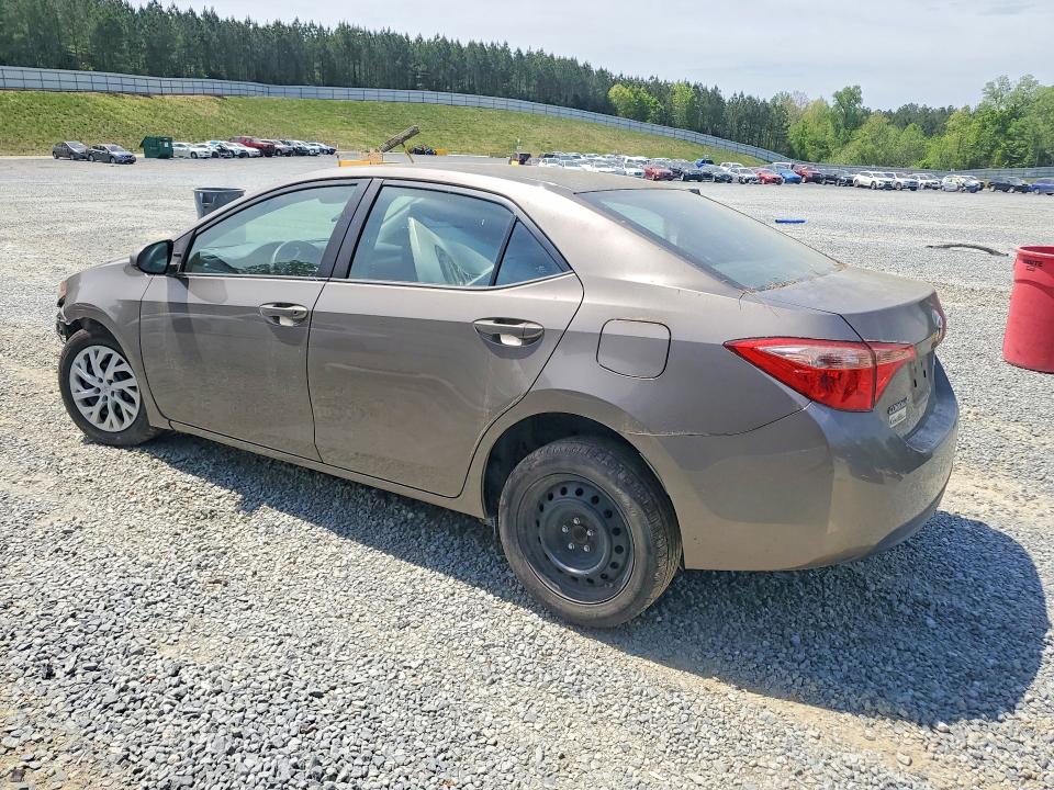 2018 Toyota Corolla VIN 5YFBURHE2JP773836 COPART salvage auction — FRONT END, Nc - Salvage Certificate Of Title, sold $550 on 2026-07-23 (photo 2)