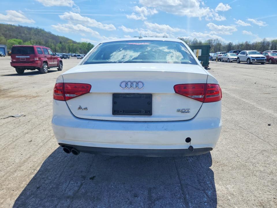 2014 Audi A4 VIN WAUBFAFL0EN002174 COPART salvage auction — FRONT END, PA - CERTIFICATE OF SALVAGE, sold $875 on 2026-07-02 (photo 6)