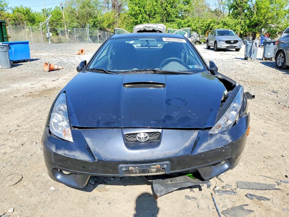 2001 Toyota Celica VIN JTDDR32T310071596 COPART salvage auction — FRONT END, Md - Cert Of Salvage > 75% Damage, sold $400 on 2026-07-28 (photo 5)